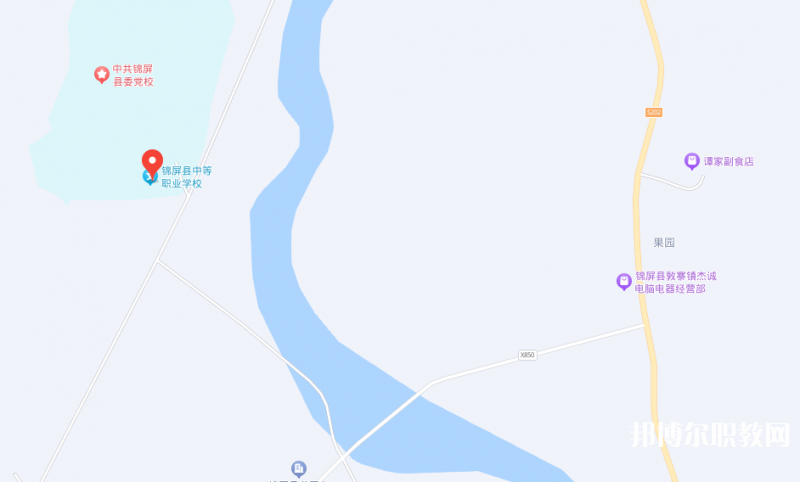 錦屏縣中等職業(yè)學(xué)校地址，乘車路線