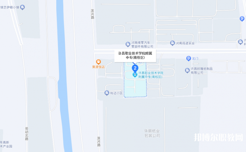 許昌市建安區(qū)職業(yè)中等專業(yè)學(xué)校地址，乘車路線