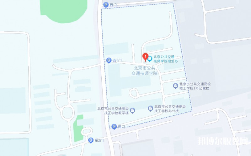 北京市公共交通高級技工學(xué)校地址，乘車路線