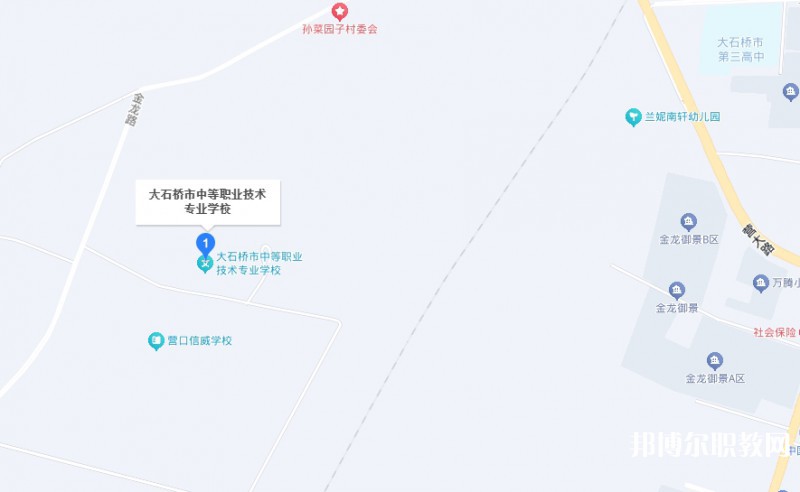 大石橋市中等職業(yè)技術(shù)專業(yè)學(xué)校地址，乘車路線